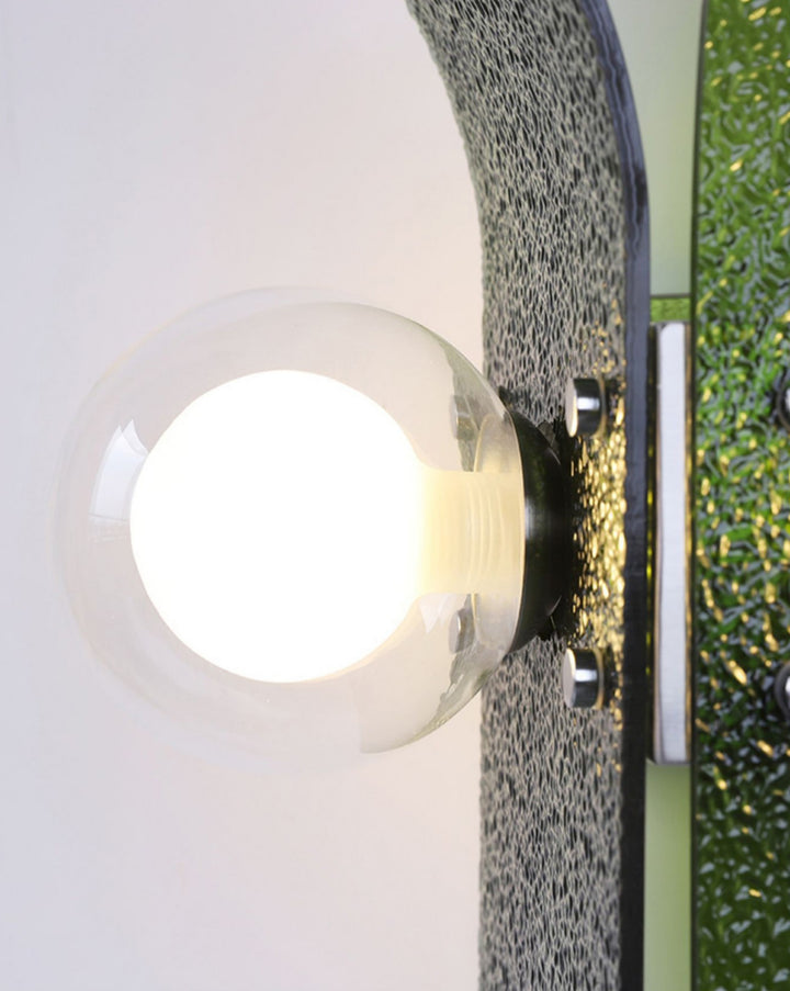 Palm Chandelier – Chrome Glass Modern Light for Living Room Decor | Vinlighting