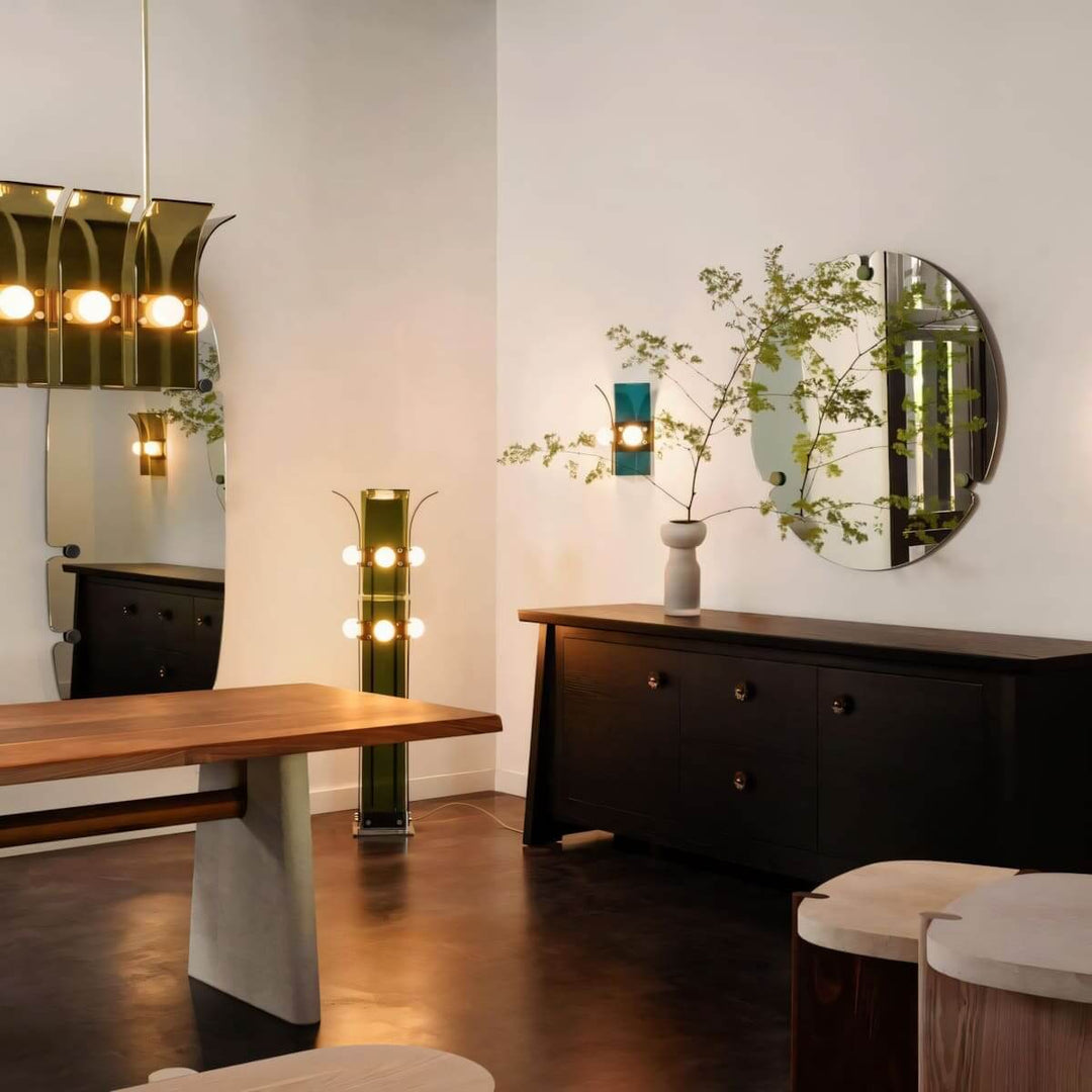 Palm Floor Lamp – Modern Minimalist Bauhaus Acrylic Design