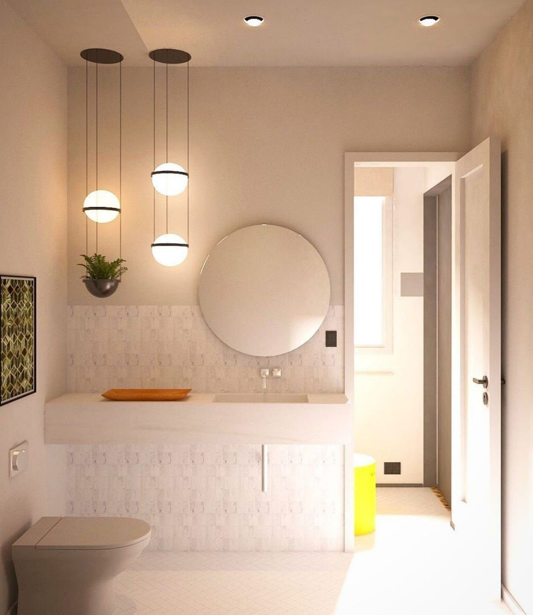 Palma Pendant Lamp – Modern Acrylic Light for modern foyers & More | Vinlighting