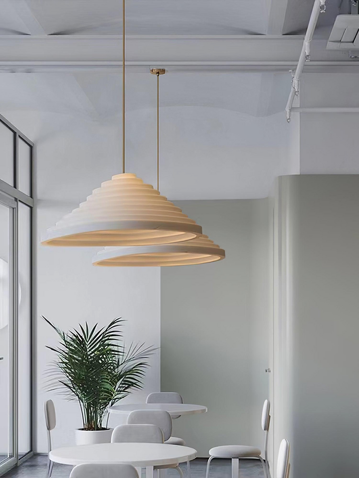 Terraces Pendant Light – Modern Resin Metal Dining Fixture | Vinlighting