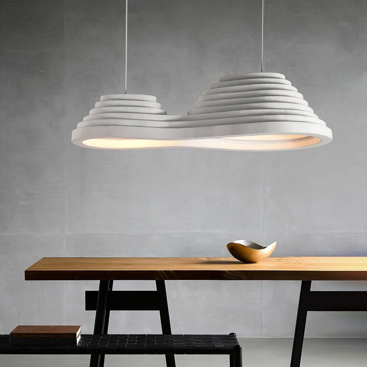 Terraces Pendant Light – Modern Resin Metal Dining Fixture | Vinlighting