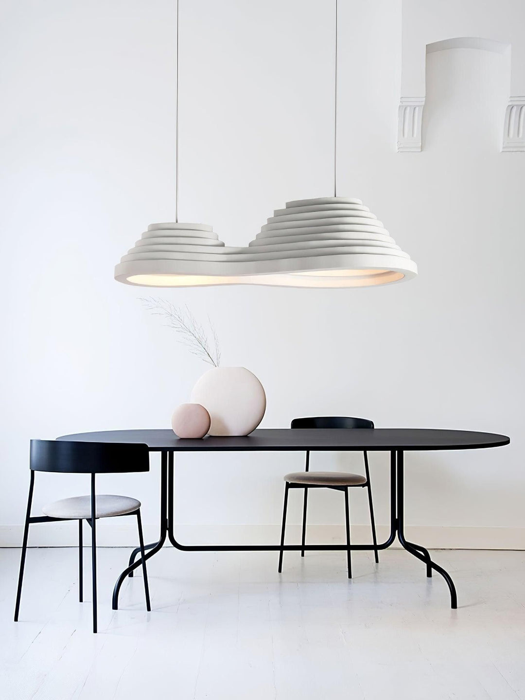 Terraces Pendant Light – Modern Resin Metal Dining Fixture | Vinlighting