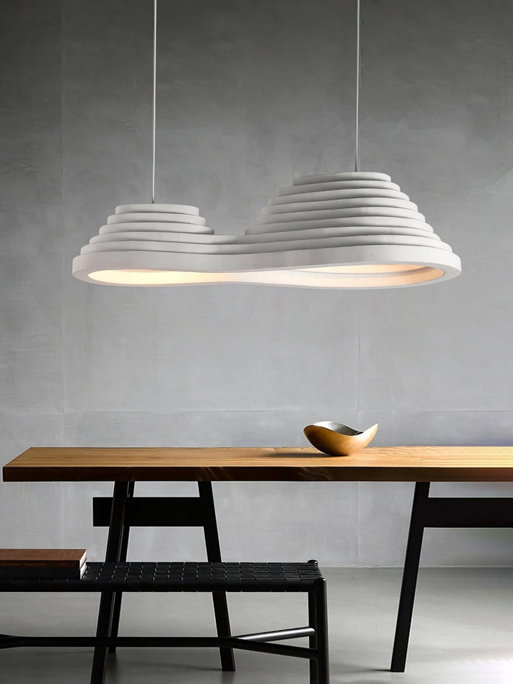 Terraces Pendant Light – Modern Resin Metal Dining Fixture | Vinlighting