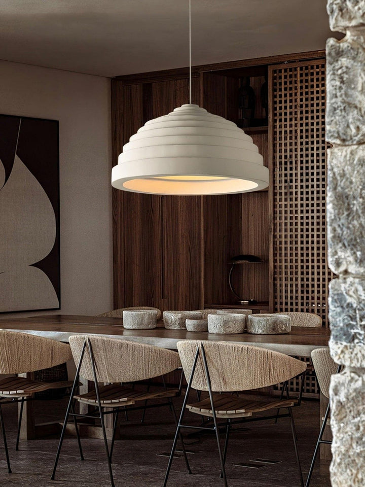 Terraces Pendant Light – Modern Resin Metal Dining Fixture | Vinlighting