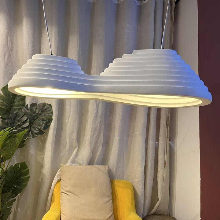 Terraces Pendant Light – Modern Resin Metal Dining Fixture | Vinlighting