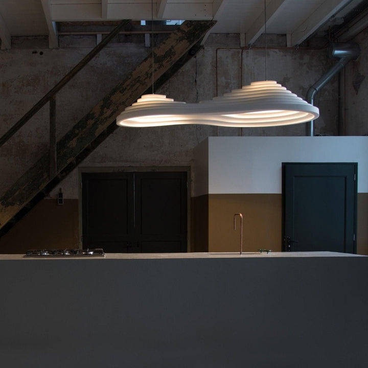 Terraces Pendant Light – Modern Resin Metal Dining Fixture | Vinlighting
