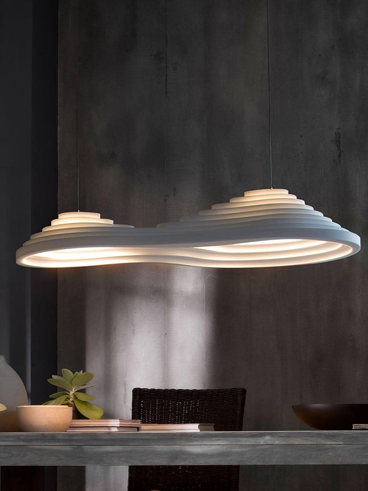Terraces Pendant Light – Modern Resin Metal Dining Fixture | Vinlighting