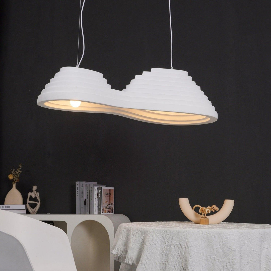 Terraces Pendant Light – Modern Resin Metal Dining Fixture | Vinlighting