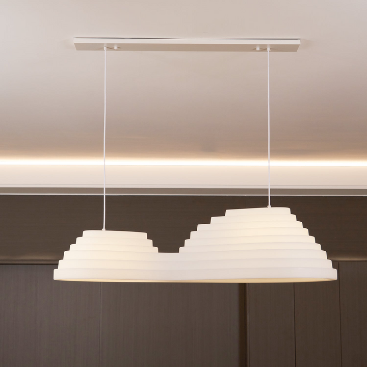Terraces Pendant Light – Modern Resin Metal Dining Fixture | Vinlighting