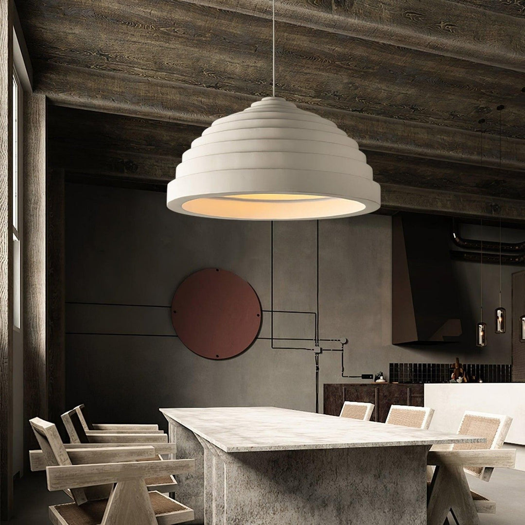 Terraces Pendant Light – Modern Resin Metal Dining Fixture | Vinlighting