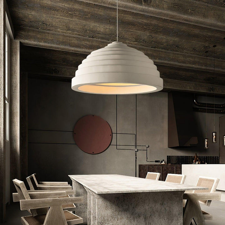 Terraces Pendant Light – Modern Resin Metal Dining Fixture | Vinlighting