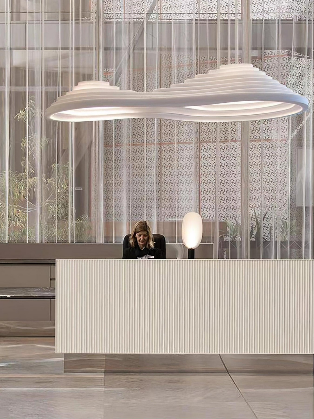 Terraces Pendant Light – Modern Resin Metal Dining Fixture | Vinlighting