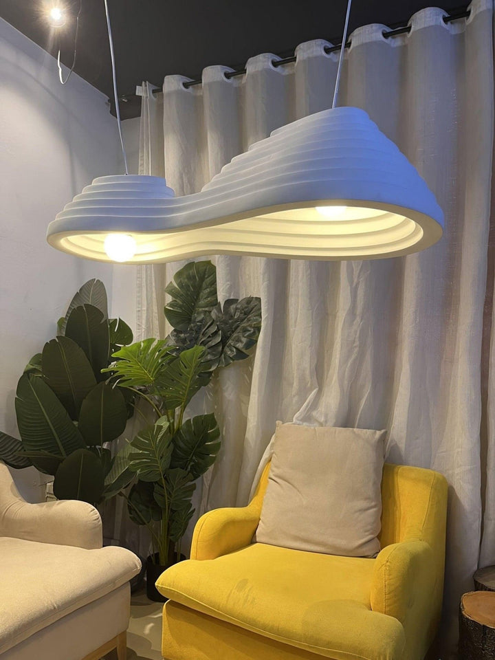 Terraces Pendant Light – Modern Resin Metal Dining Fixture | Vinlighting