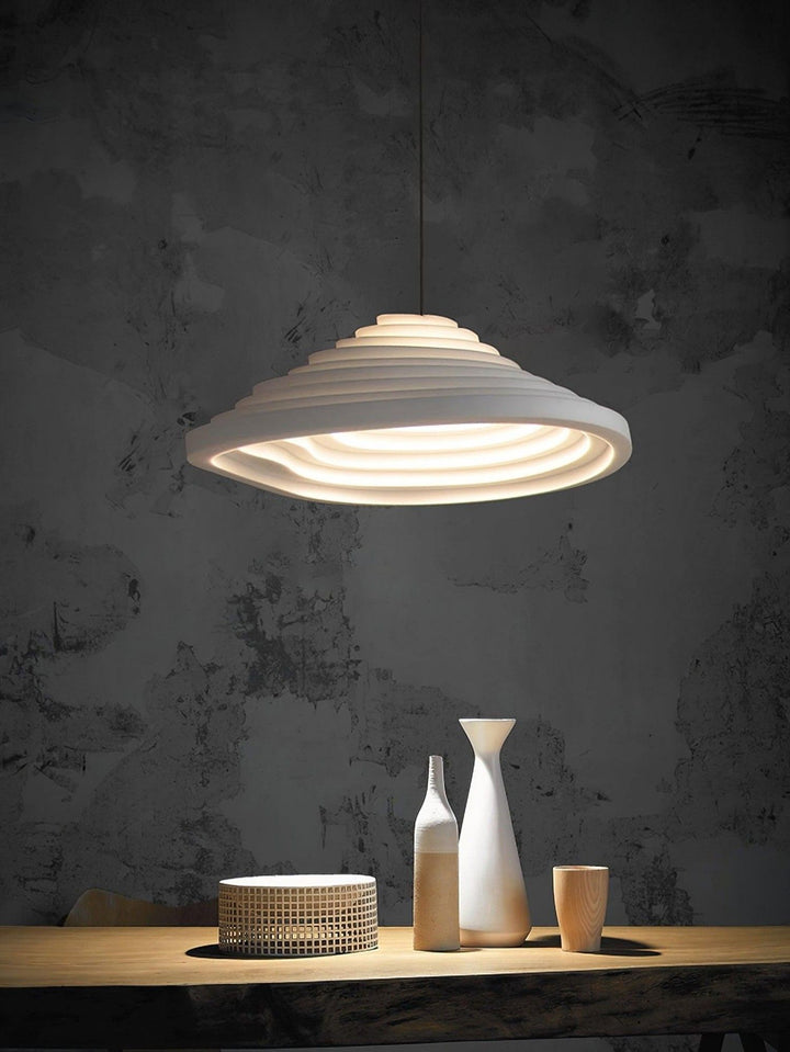 Terraces Pendant Light – Modern Resin Metal Dining Fixture | Vinlighting