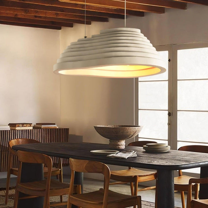 Terraces Pendant Light – Modern Resin Metal Dining Fixture | Vinlighting