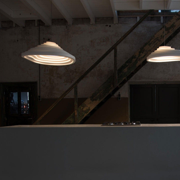 Terraces Pendant Light – Modern Resin Metal Dining Fixture | Vinlighting