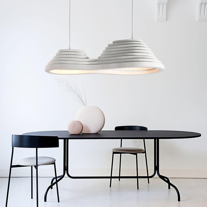 Terraces Pendant Light – Modern Resin Metal Dining Fixture | Vinlighting