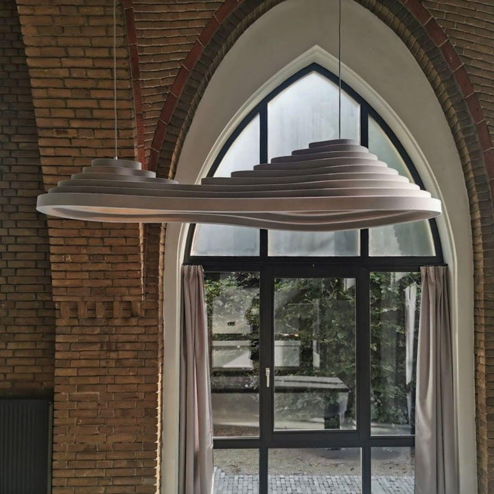 Terraces Pendant Light – Modern Resin Metal Dining Fixture | Vinlighting