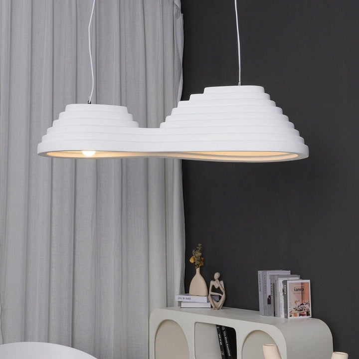 Terraces Pendant Light – Modern Resin Metal Dining Fixture | Vinlighting
