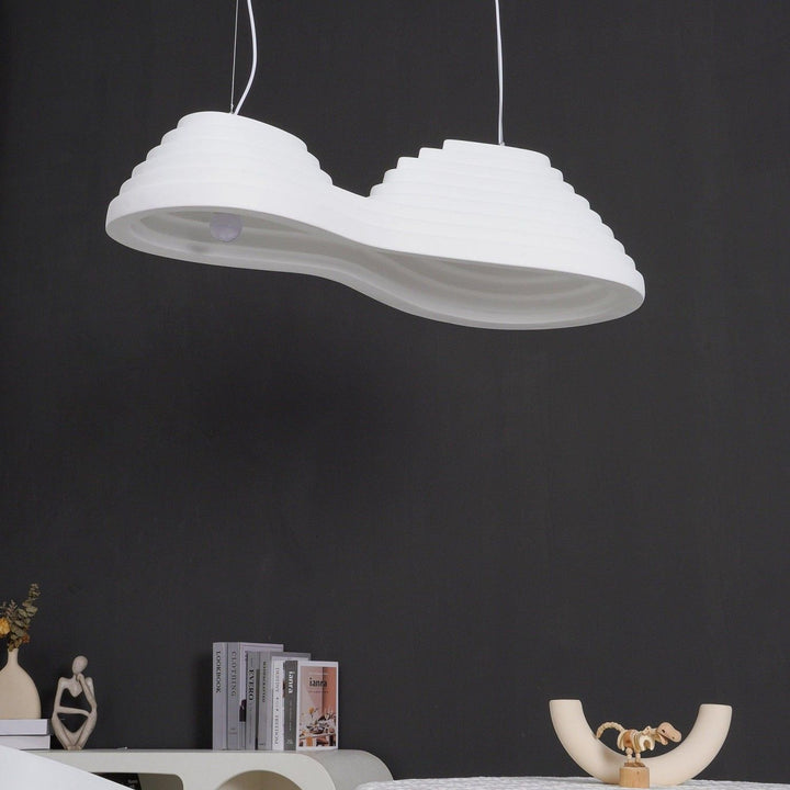 Terraces Pendant Light – Modern Resin Metal Dining Fixture | Vinlighting