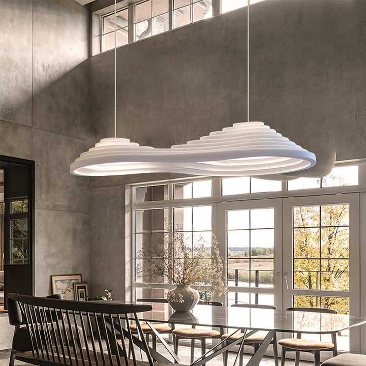 Terraces Pendant Light – Modern Resin Metal Dining Fixture | Vinlighting
