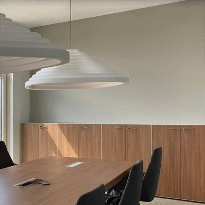 Terraces Pendant Light – Modern Resin Metal Dining Fixture | Vinlighting