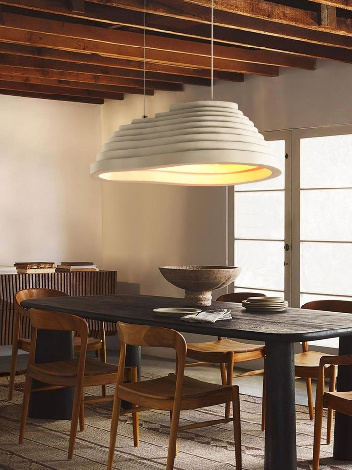 Terraces Pendant Light – Modern Resin Metal Dining Fixture | Vinlighting