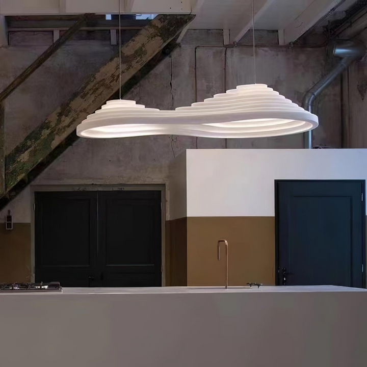 Terraces Pendant Light – Modern Resin Metal Dining Fixture | Vinlighting