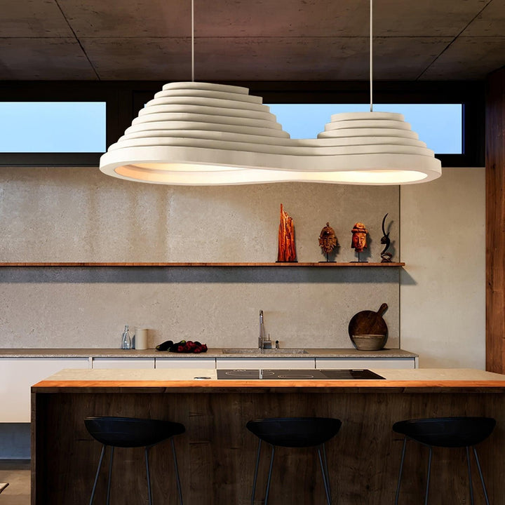 Terraces Pendant Light – Modern Resin Metal Dining Fixture | Vinlighting