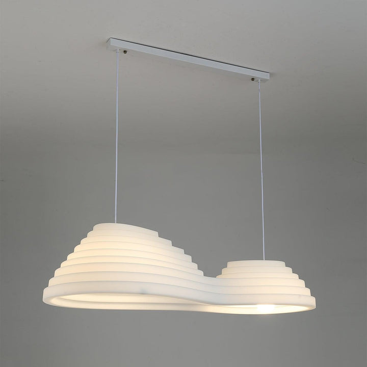 Terraces Pendant Light – Modern Resin Metal Dining Fixture | Vinlighting