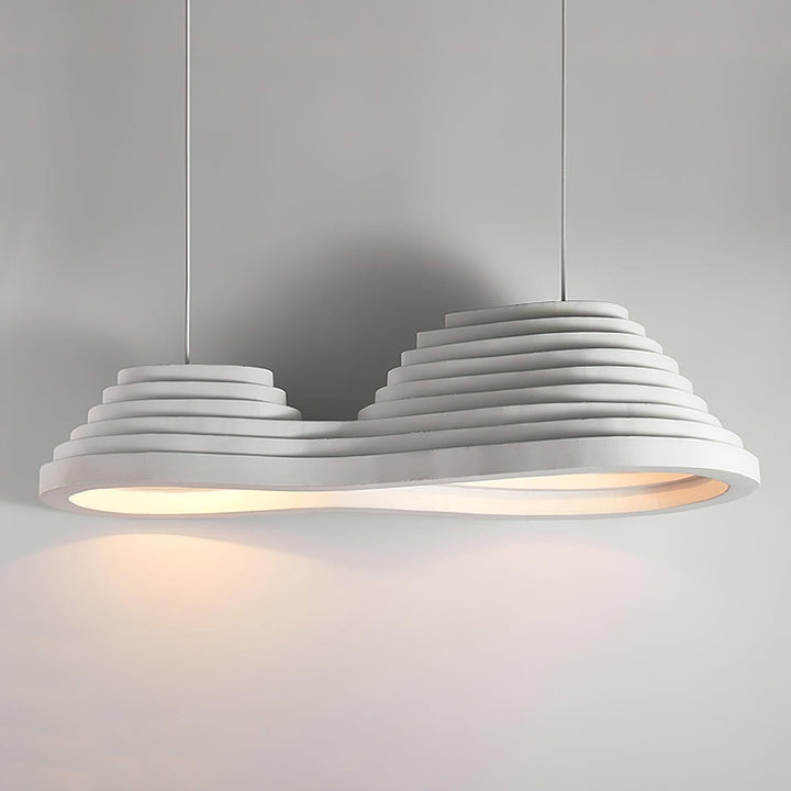 Terraces Pendant Light – Modern Resin Metal Dining Fixture | Vinlighting
