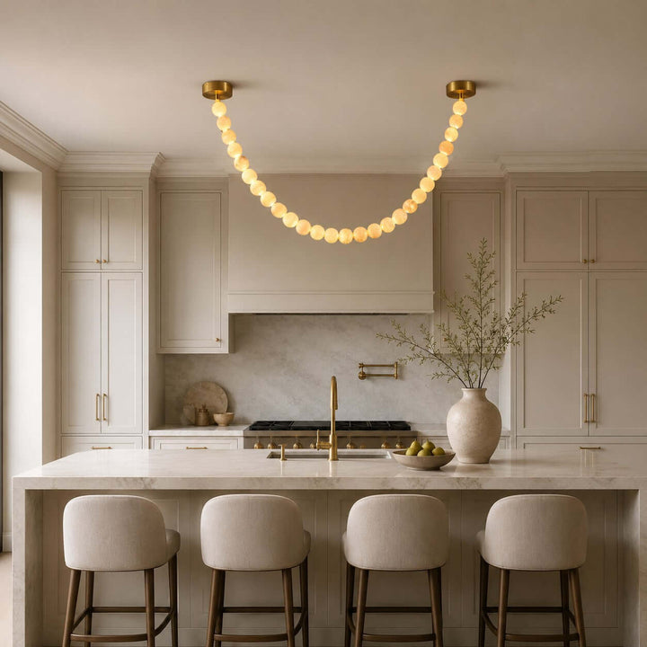 Palora Chandelier - Modern Luxury Alabaster Staircase Light | Vinlighting