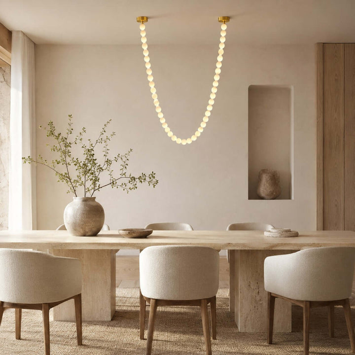 Palora Chandelier - Modern Luxury Alabaster Staircase Light | Vinlighting