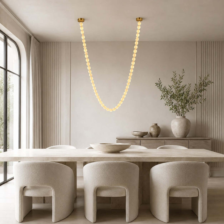 Palora Chandelier - Modern Luxury Alabaster Staircase Light | Vinlighting