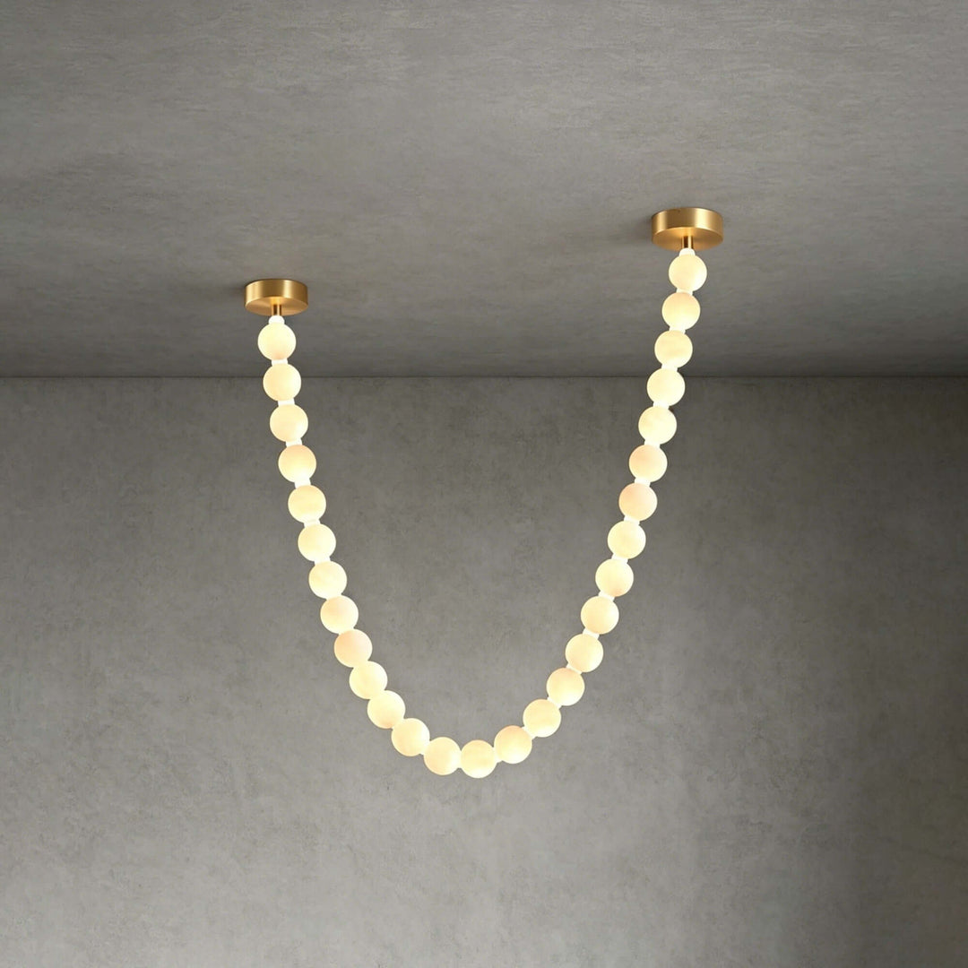 Palora Chandelier - Modern Luxury Alabaster Staircase Light | Vinlighting