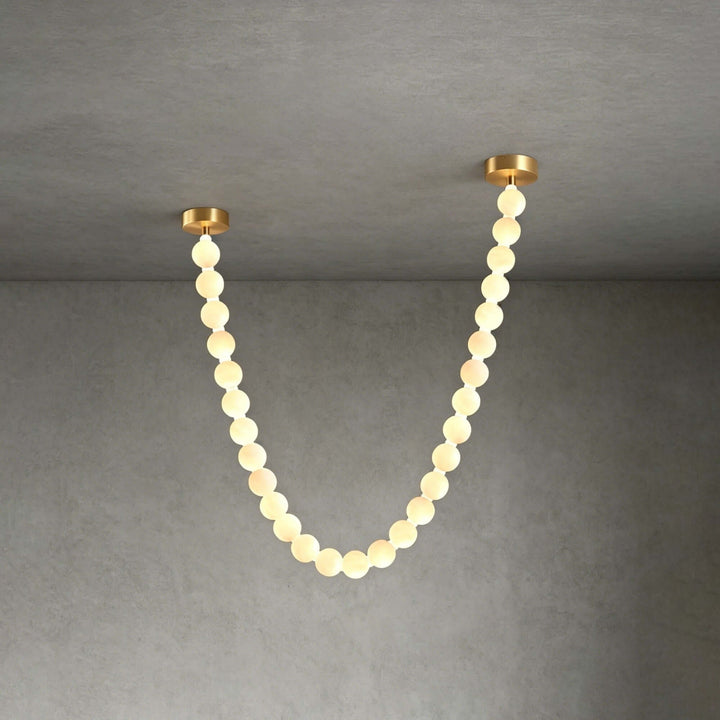 Palora Chandelier - Modern Luxury Alabaster Staircase Light | Vinlighting