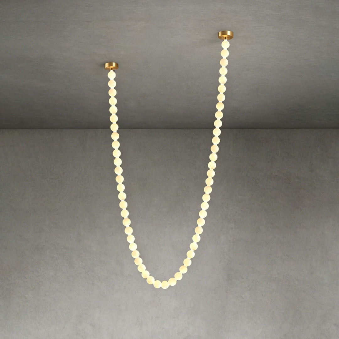 Palora Chandelier - Modern Luxury Alabaster Staircase Light | Vinlighting