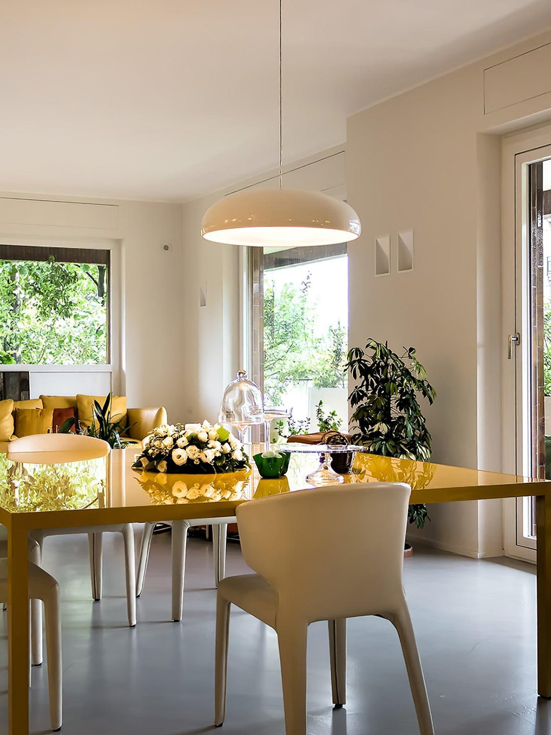 Pangen Pendant Light | Round Modern Hanging Lamp For Dining Room | Vinlighting | Vinlighting