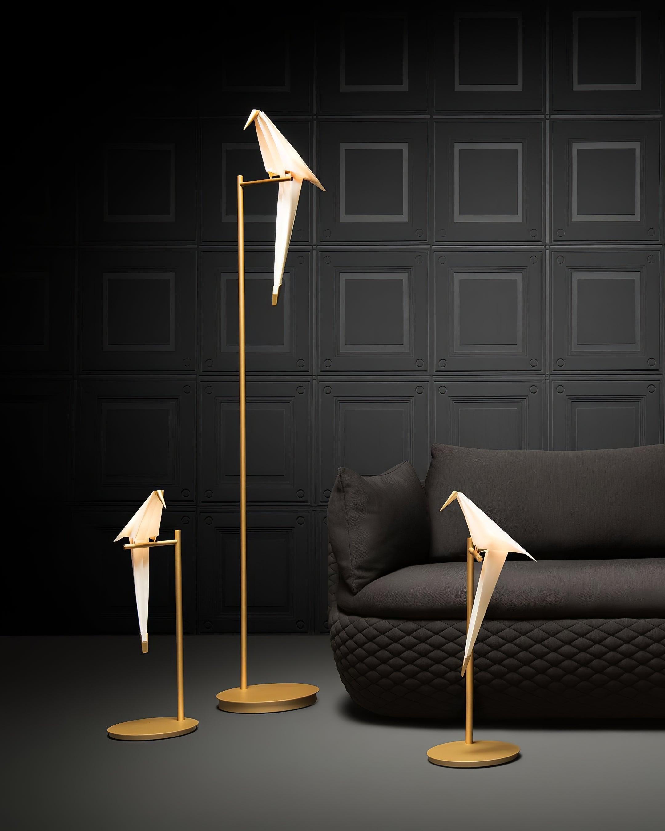 Paper Crane Bird Floor Lamp - Vinlighting