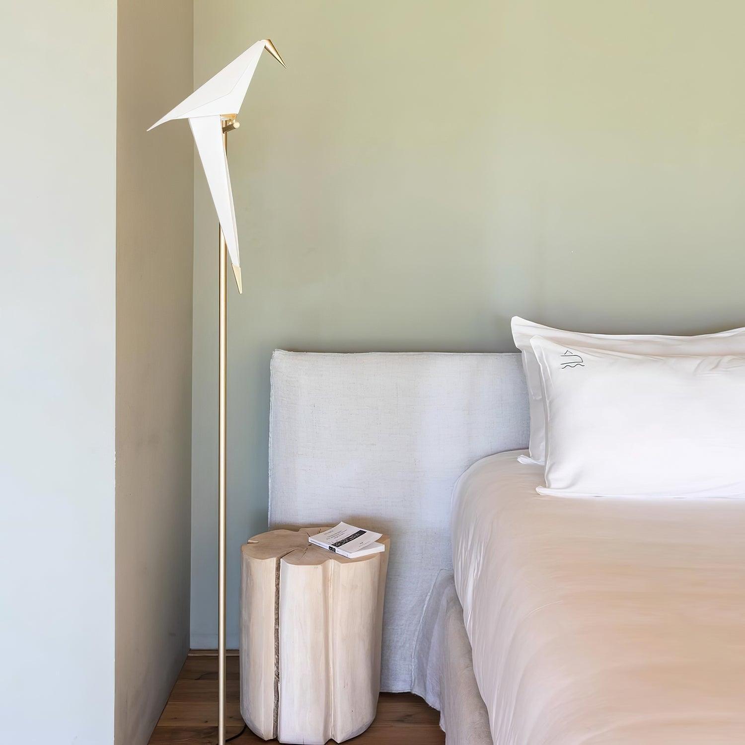 Paper Crane Bird Floor Lamp - Vinlighting