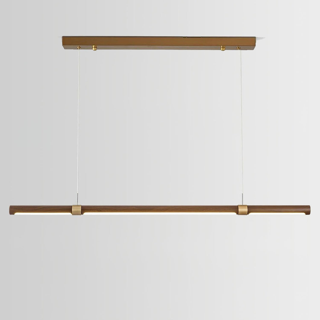 Parale Pendant Light – Modern Cylinder Wood & Metal Fixture | Vinlighting