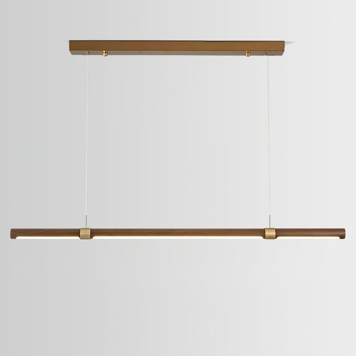 Parale Pendant Light – Modern Cylinder Wood & Metal Fixture | Vinlighting