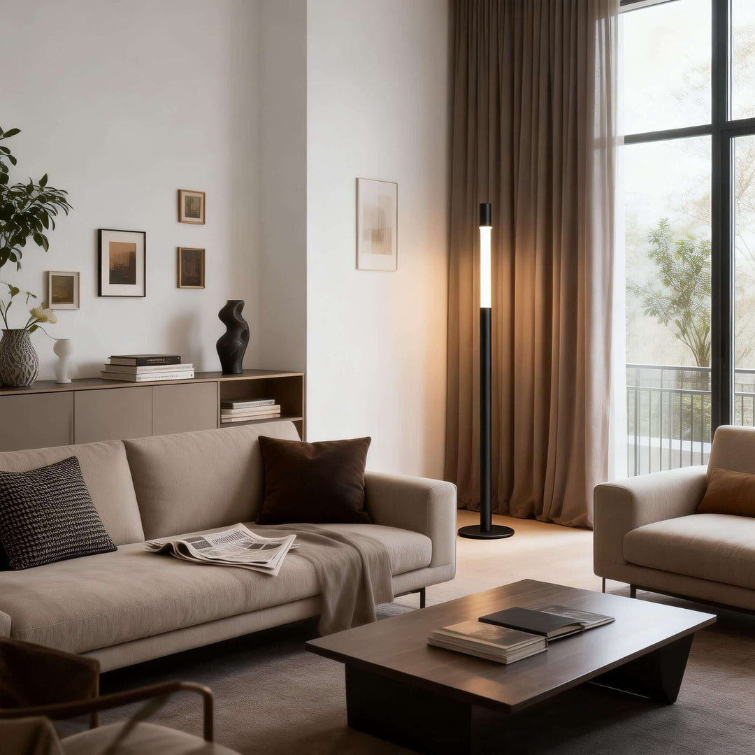 Pazro Floor Lamp – Modern Minimalist Adjustable Standing Light