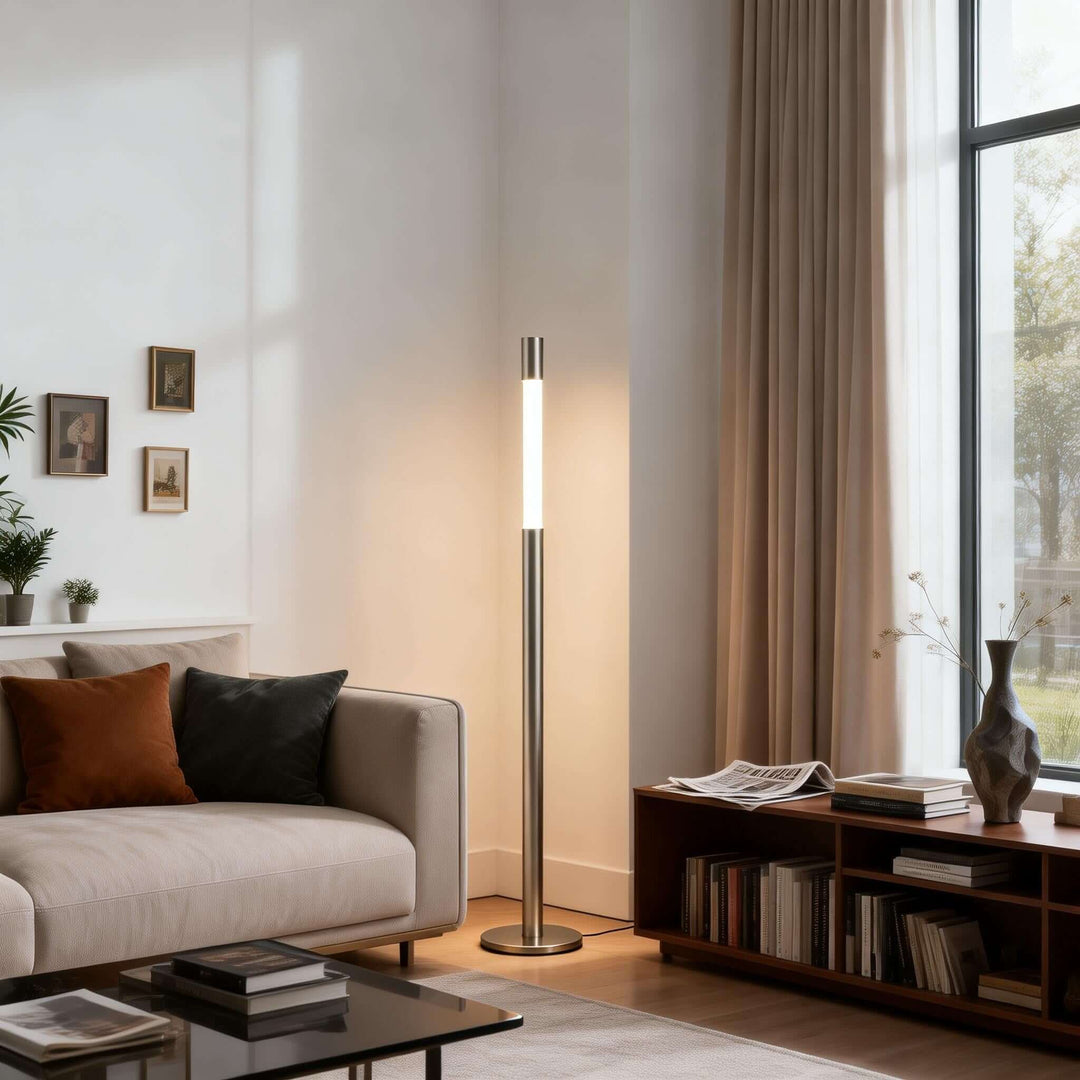 Pazro Floor Lamp – Modern Minimalist Adjustable Standing Light