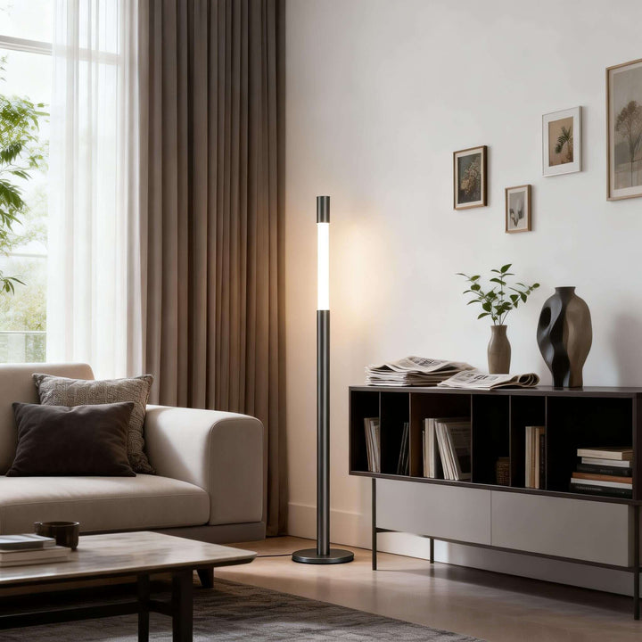 Pazro Floor Lamp – Modern Minimalist Adjustable Standing Light