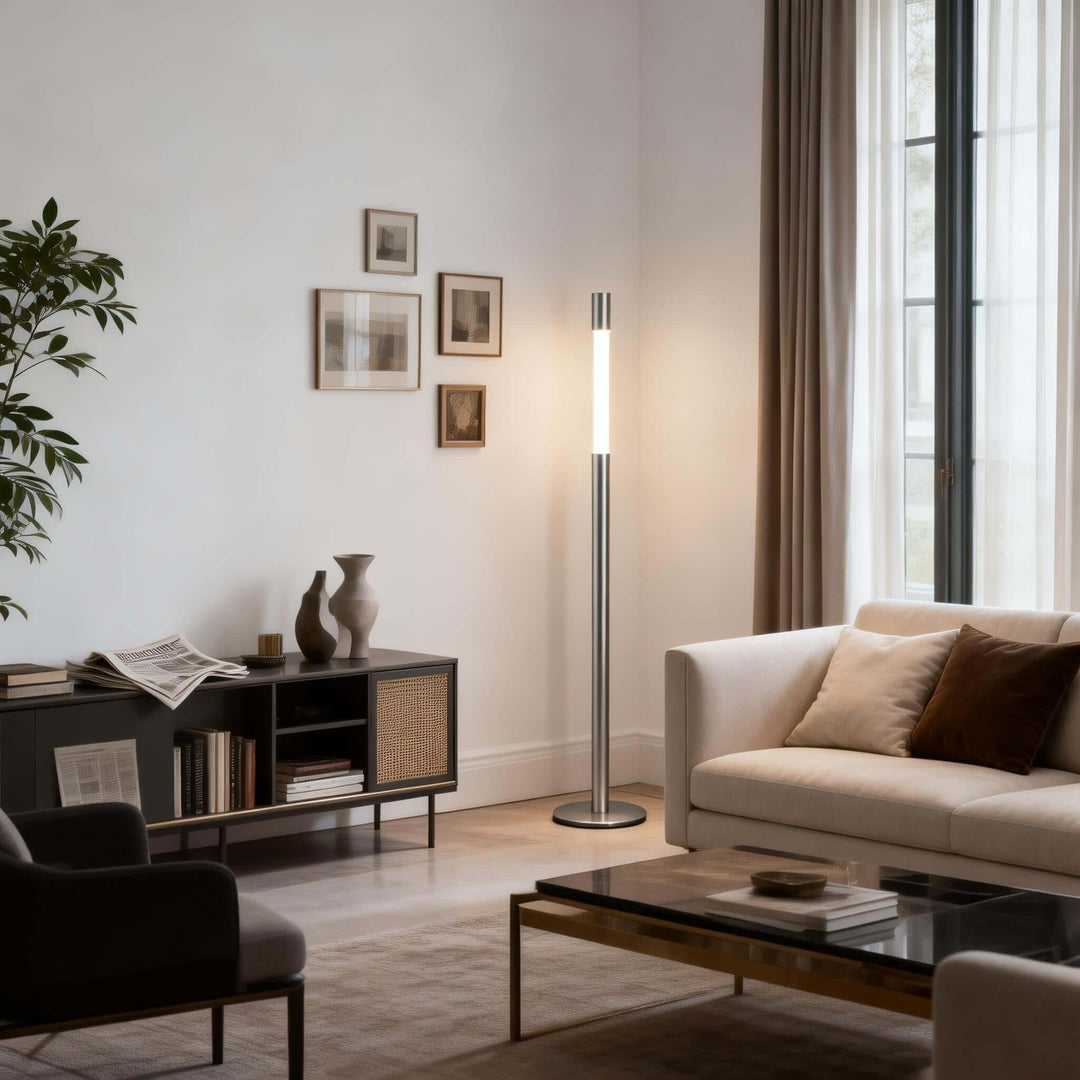 Pazro Floor Lamp – Modern Minimalist Adjustable Standing Light