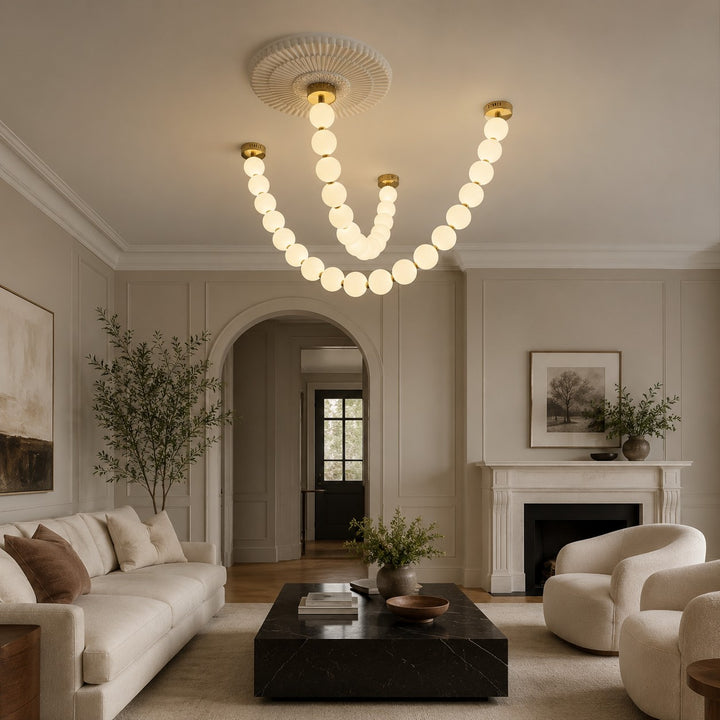 Pearl Necklace Combination Chandelier