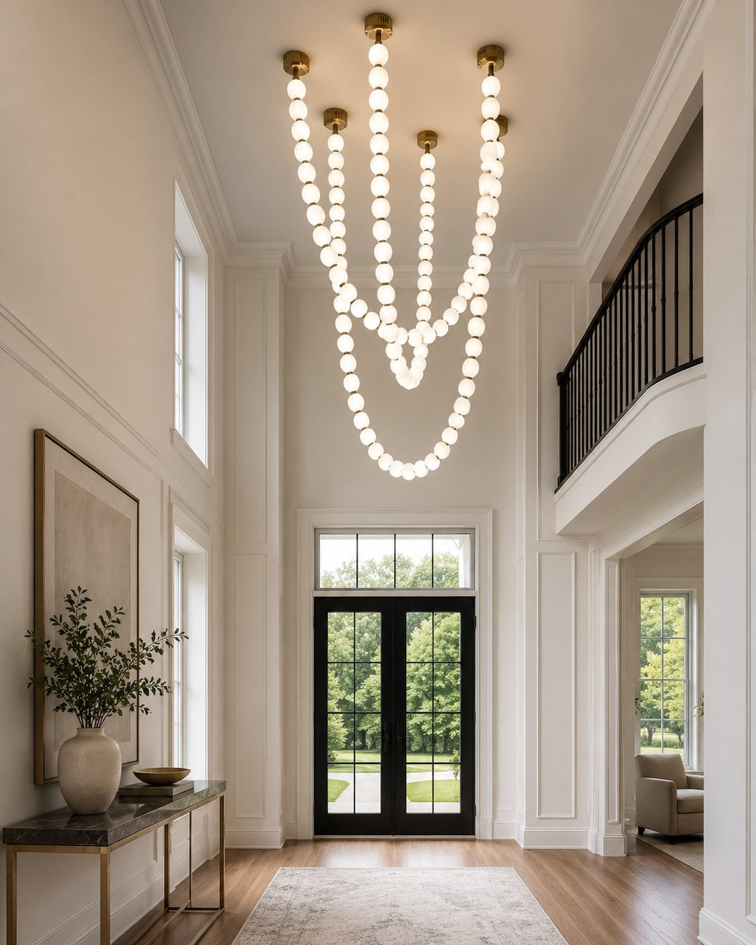 Pearl Necklace Combination Chandelier