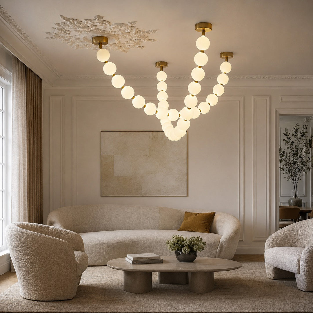 Pearl Necklace Combination Chandelier