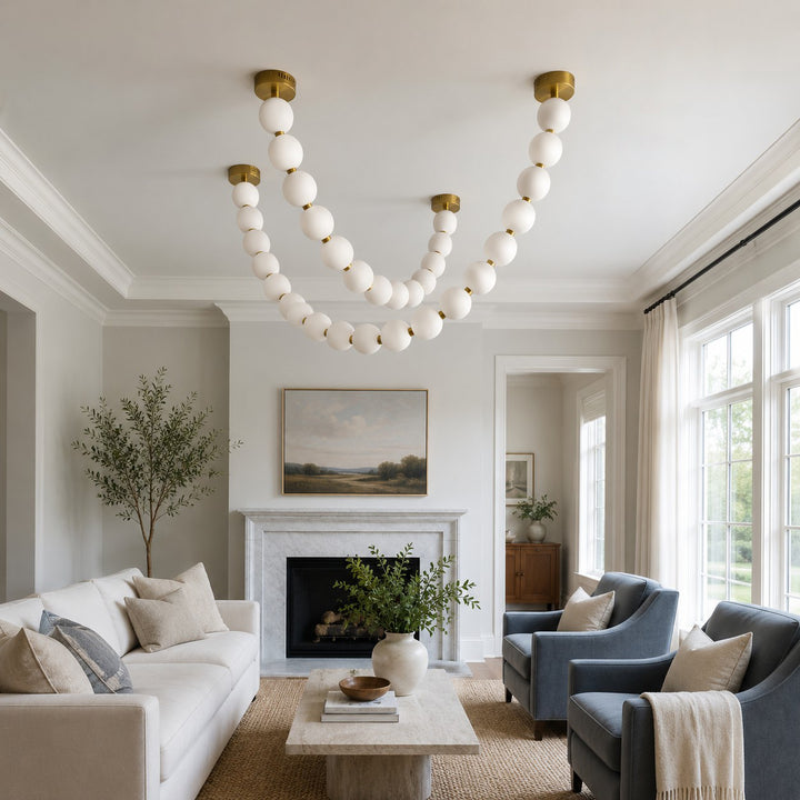 Pearl Necklace Combination Chandelier